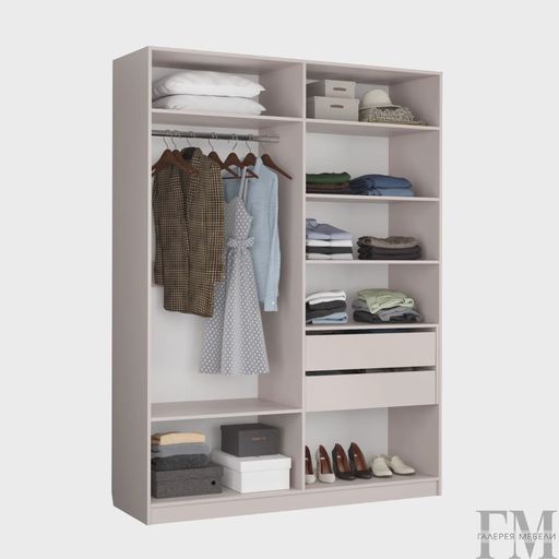 Четырехстворчатый шкаф «Чарли 24»